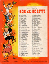 Verso de Bob et Bobette (3e Série Rouge) -183- Joli tambour