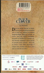 Verso de Black Clover -148hBD2017- Tome 1