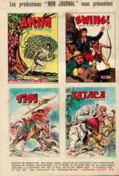 Verso de Ivanhoé (1re Série - Aventures et Voyages) -129- Les Assiégés de Nottingham