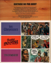 Verso de Histoire du Far-West (Intégrale) -2- Les Cheyennes / Daniel Boone / Tecumseh