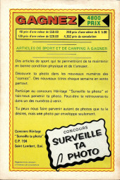 Verso de Le tombeau de Dracula (Éditions Héritage)  -29- J'ai ma vengeance dit le vampire!