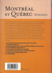 Verso de (AUT) Renard, Romain - Montréal et Québec - Itinéraires
