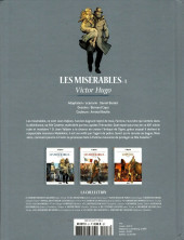 Verso de Les grands Classiques de la littérature en bande dessinée -8- Les Misérables - 1