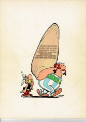 Verso de Astérix (en allemand) -1- Asterix der Gallier