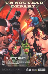 Verso de Justice League Rebirth (DC Presse) -HS1TL- DC Univers Rebirth