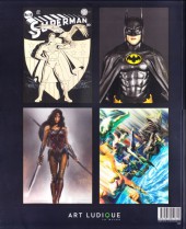 Verso de (Catalogues) Expositions - Exposition L'Art de DC - L'Aube des super-héros