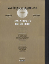 Verso de Valérian -5TT- Les oiseaux du maître