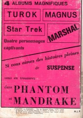 Verso de Mandrake (1re Série - Remparts) (Mondes Mystérieux - 1) -Rec34- Album N°34 (du n°350 au n°354)