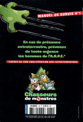 Verso de Mickey Parade Géant Hors-série / collector -HS08- Hors-série Surnaturel Chasseurs de monstres Manuel de survie n° 1 (sur 3)