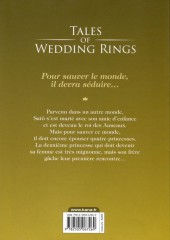 Verso de Tales of Wedding Rings -2- Tome 2