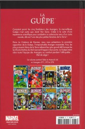Verso de Marvel Comics : Le meilleur des Super-Héros - La collection (Hachette) -37- La Guêpe