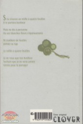 Verso de Trèfle (Clover) -1- Vol. 1