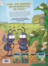 Verso de Les insectes en bande dessinée -4- Tome 4 