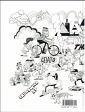 Verso de (AUT) Jeremyville - A trip to Jeremyville - Artbook à colorier