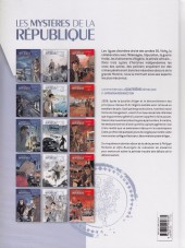 Verso de Les mystères de la Quatrième République -5- Opération résurrection