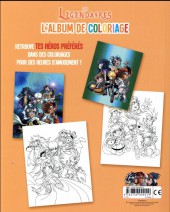 Verso de Les légendaires -HS2- L'Album de coloriage