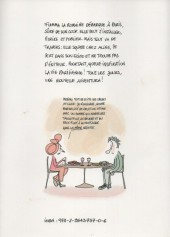 Verso de L'avventura - La Vie dessinée d'une Italienne à Paris