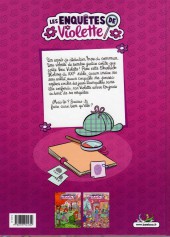 Verso de Les enquêtes de Violette -2- Tome 2
