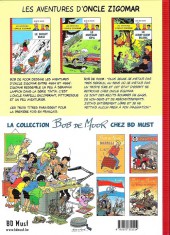 Verso de Oncle Zigomar (Les aventures d') -7- Le doigt bleu