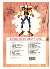 Verso de Lucky Luke -7c1988- L'élixir du docteur Doxey