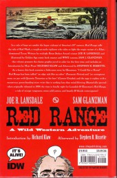 Verso de Red Range : a Wild Western Adventure - Red range : a wild western adventure