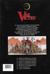 Verso de Vae Victis ! -1a1997- Ambre, le banquet de crassus