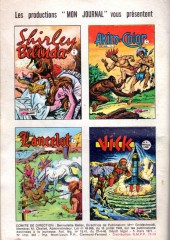 Verso de Ivanhoé (1re Série - Aventures et Voyages) -133- Le masque de cuir