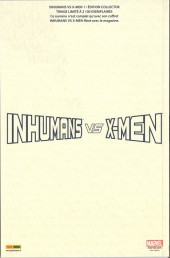 Verso de Inhumans vs X-Men -1TL- Chapitre 1