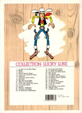 Verso de Lucky Luke -28b1991- L'escorte