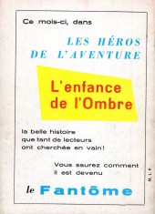 Verso de Les héros du mystère -1- Mandrake : Le dieu du tonnerre
