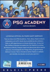 Verso de PSG academy -RJ2- Matchs Decisifs