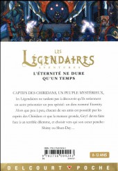 Verso de Les légendaires -RJ2- Les Légendaires Aventures : l'éternité ne dure qu'un temps