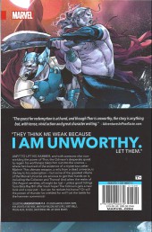 Verso de The unworthy Thor (2017) -INT- The Unworthy Thor