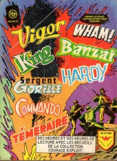 Verso de Vigor (Artima/Arédit) -Rec34- Album N°732 (du n°204 au n°208)