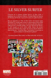 Verso de Marvel Comics : Le meilleur des Super-Héros - La collection (Hachette) -40- Le silver surfer