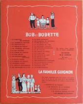 Verso de Bob et Bobette (2e Série Rouge) -19a1962- Le mont rugissant