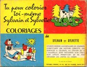 Verso de Sylvain et Sylvette (albums Fleurette) -13a1958- Un nouvel ami en danger
