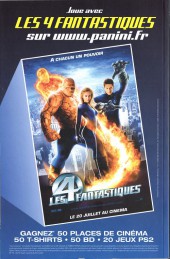 Verso de Marvel Icons (Marvel France - 2005) -2B- Singularité
