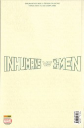 Verso de Inhumans vs X-Men -3TL- Chapitre 3