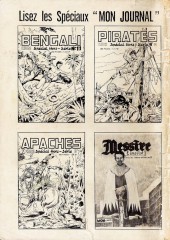 Verso de En Garde ! (Panache, puis) -2- Ivanhoé - Le Faucon de Vermeil...