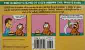 Verso de Garfield (1980) -33- Garfield throws his weight around