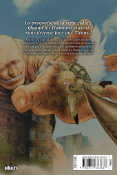 Verso de L'attaque des Titans - Before The Fall -11- Tome 11