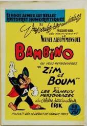 Verso de Bilboquet -1- Nicky Chat La bulle magique