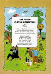 Verso de Tintin (The Adventures of) -5c- The Blue Lotus
