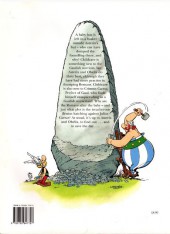 Verso de Astérix (en anglais) -27b04- Asterix and son