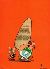 Verso de Astérix (en anglais) -17a1975- Asterix in Switzerland