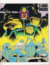Verso de The best of 2000AD Monthly (1985) -47- Judge Dredd