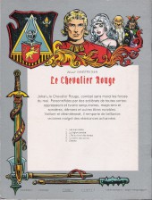 Verso de Le chevalier Rouge -3a1985- L'île du fond des temps