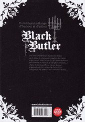 Verso de Black Butler -24- Black Croupier