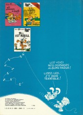 Verso de Boule et Bill -10a1982- Attention chien marrant !